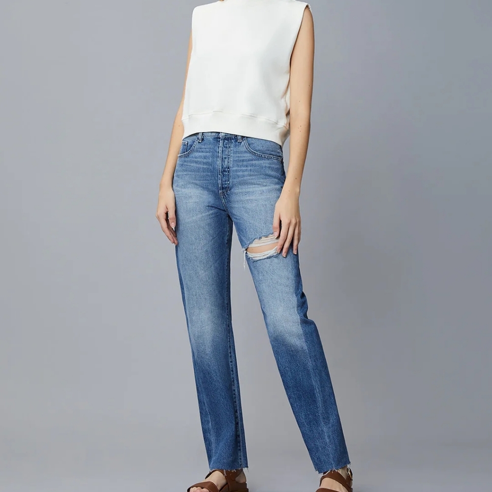 DL1961 High Rise Straight Jean